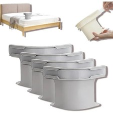 4PCS Bed Sheet Holders Straps Adjustable Fitted Sheet Clips Heavy Duty Grippers