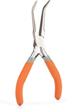 Fish Bone Pliers/Tweezers 6 Inches Bent Nose ...