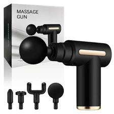 Pistolet Massage Douleur Musculaire Silencieux 6 Vitesses Récupération Sport Pro