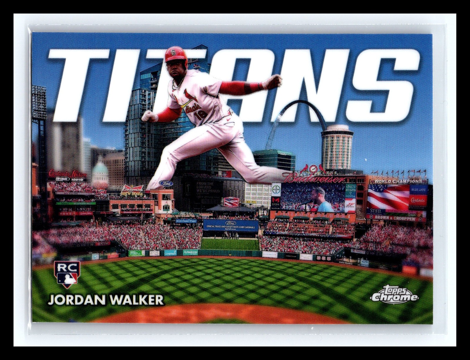 2023 Topps Chrome Update Series - Titans #CT-15 - Jordan Walker