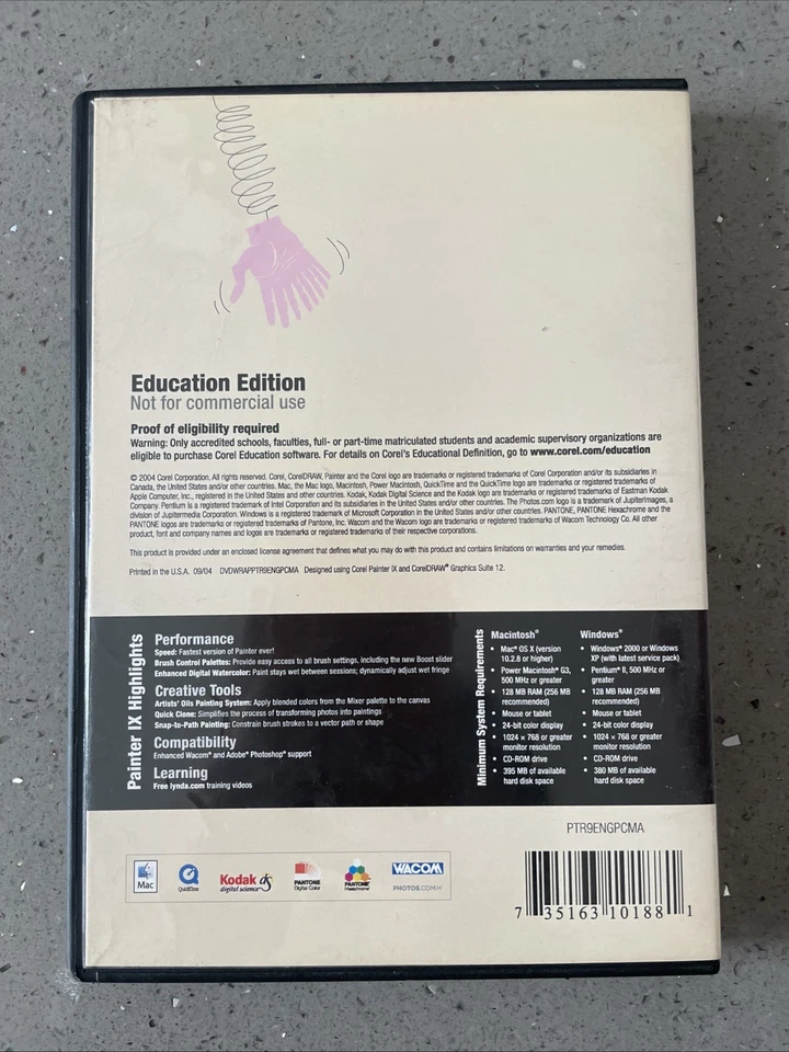 COREL Painter IX.5 | Win / Mac | Graphic Arts Education - Image 2 of 4