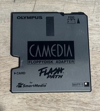 Olympus Camedia MAFP-1 Flash Path Floppy Disk Adapter SmartMedia w/Case
