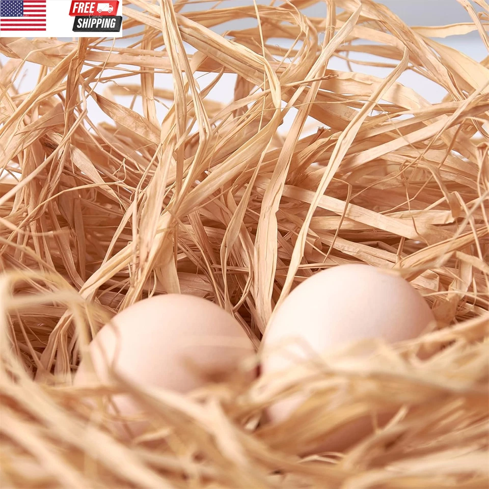 Cinta de papel de rafia natural 2 piezas, cinta de paja de rafia perfecta para tejer artesanías Foto 2 de 3