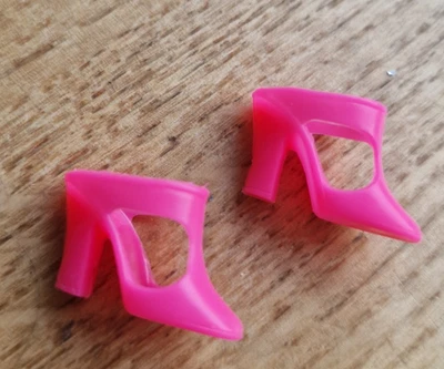 Vintage Barbie 1 Paar PINK T-Strap Schuh Paar JAPAN 60er 70er - Bild 1 von 3