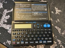 Vintage Sharp Memo Master 100 Electronic Organizer EL-6160 untested 