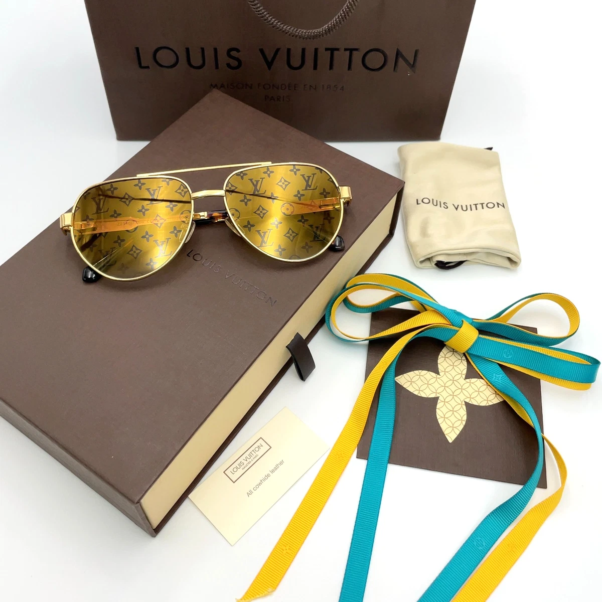 Louis Vuitton Aviator Sunglasses for Women for sale | eBay