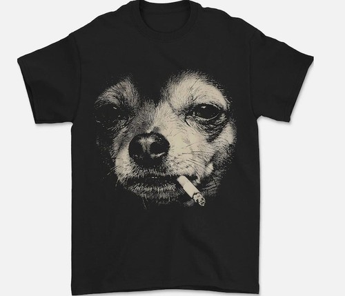 dog-smoking-cigarette-funny-chihuahua-meme-design-retro-unisex-t-shirt