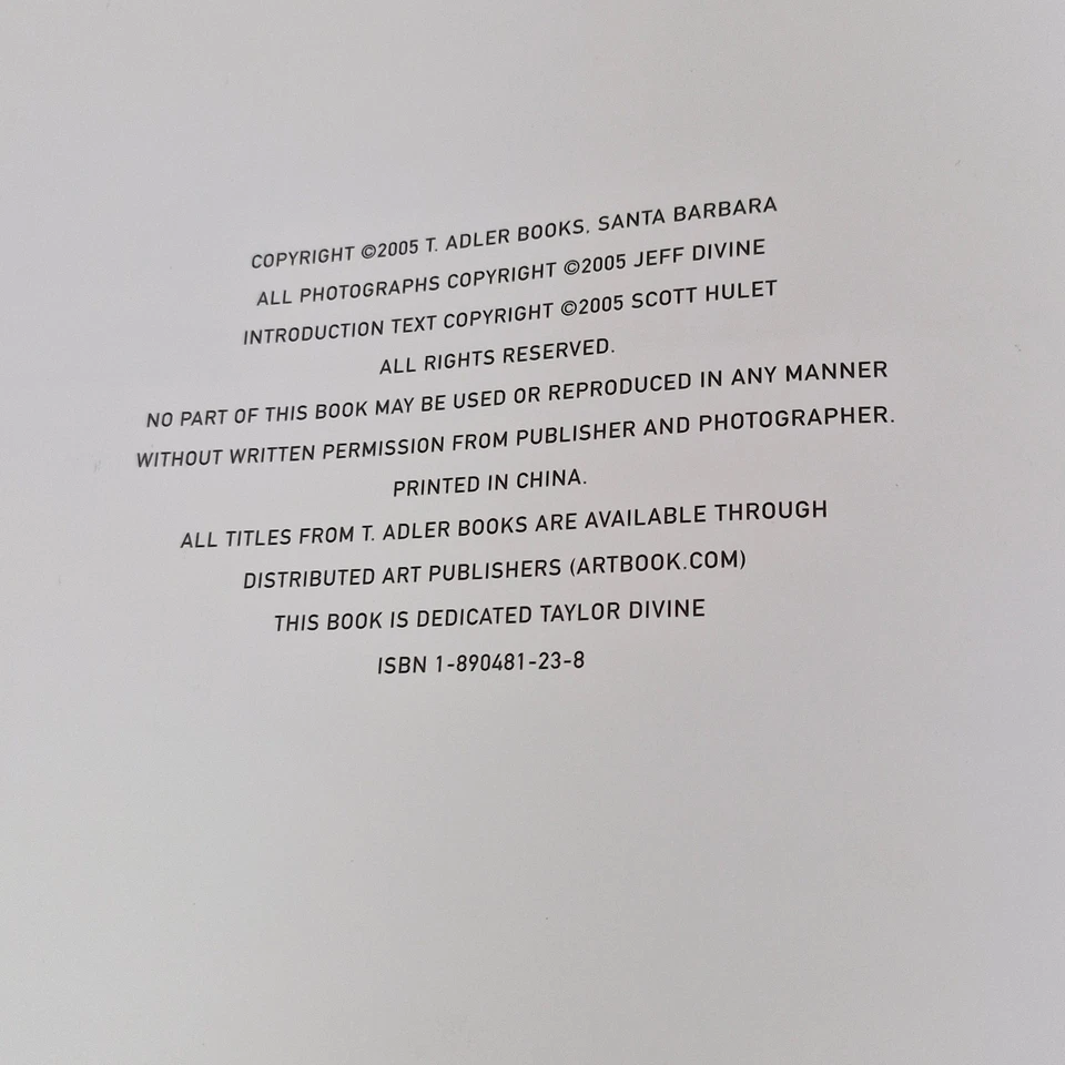 Surfing Photographs 1970s Jeff Divine Surf Photography Book California Hawaii - Image 3 of 4