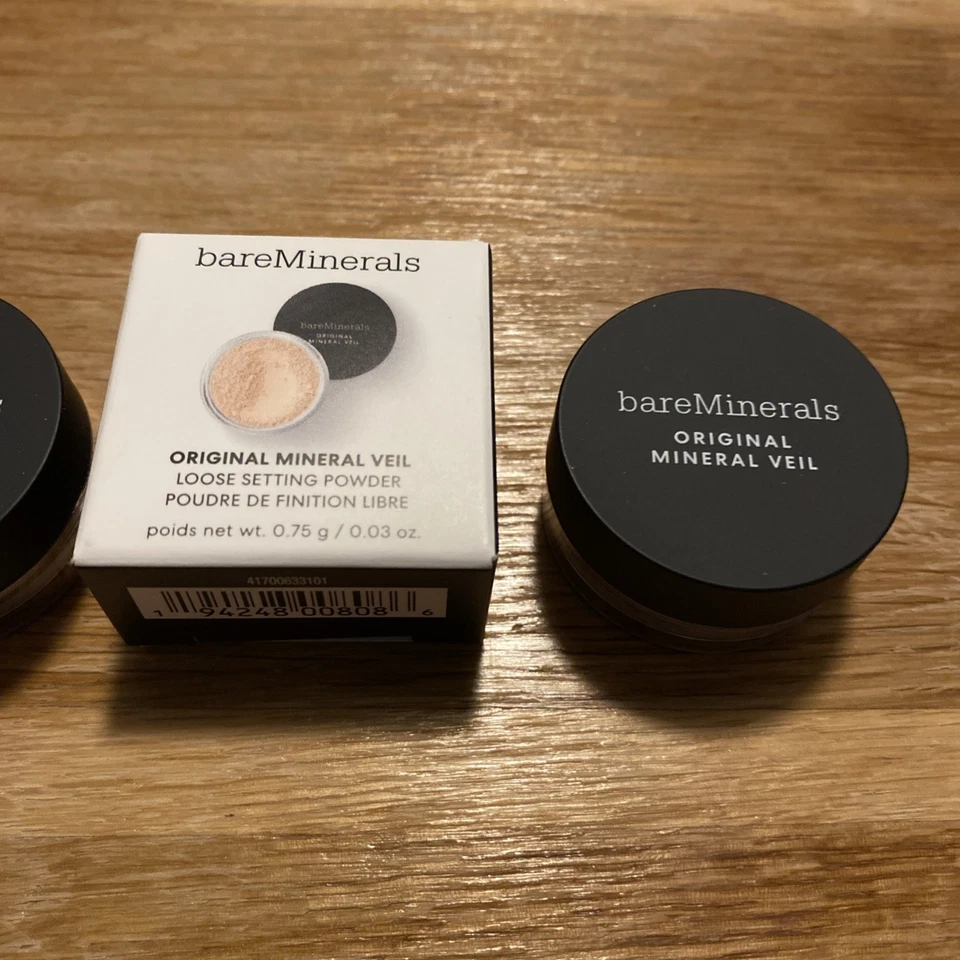 2X BareMinerals Original Mineral Veil Loose Setting Powder  .75g / .03oz  Mini - Image 3 of 4