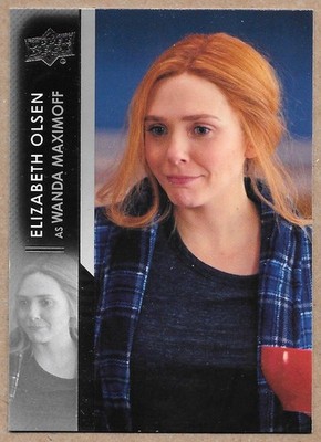 Marvel Studios WandaVision Elizabeth Olsen Wanda Maximoff 2024 Upper Deck #9