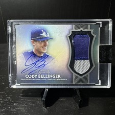 2017 Topps Dynasty - Cody Bellinger Rookie Patch Auto RPA #AP-CB5 /10