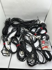 Lot of 14 Pro Audio Cables XLR TRS 1/4 DMX Livewire Hosa Mixed Lengths