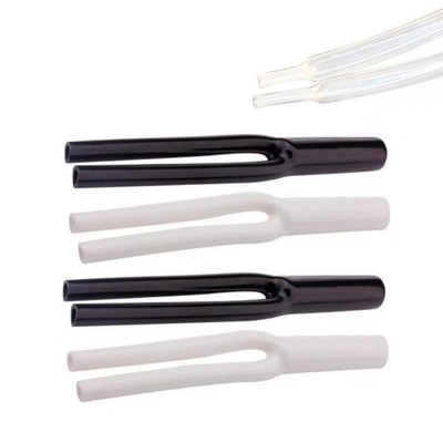 CCeCCe 4 Pack Speaker Wire Pants 2-Conductor 12 Gauge Audio 9mm, 3.5mm, White 