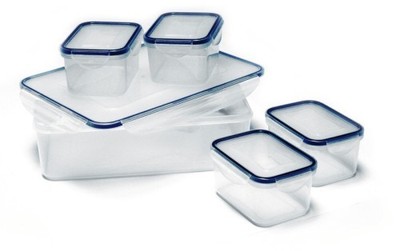 CAMP 4 Vorrats und Frischhalte Boxen 5-Set, 5,42 l