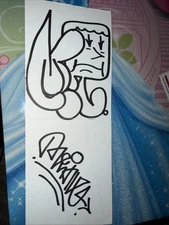 MTNW TAG AND THROW ON STICKERS . Graffiti Sticker