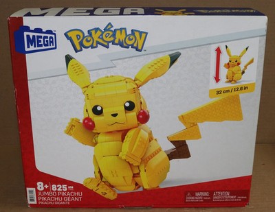Pikachu Mega-Construx Pokemon Jumbo Building Blocks Set 825 Pieces