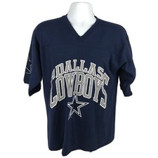 Dallas Cowboys VTG 1992 Jersey T-Shirt Large Competitor NFL Single Stitch