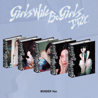 itzy girls will be girls 特典5枚 ITZY GIRLS WILL BE GIRLS Album BINDER 5 Ver SET/5 CD+5 Binder+15