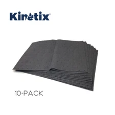 Oil Spill Absorbent Shop Mats 15"x19" each Kinetix,10-PACK 15" X 190"( 15+feet)