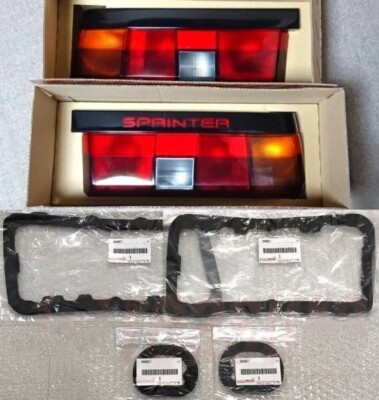 TOYOTA Genuine AE86 Sprinter Trueno Levin Early Tail Lights Gasket Set JDM Used