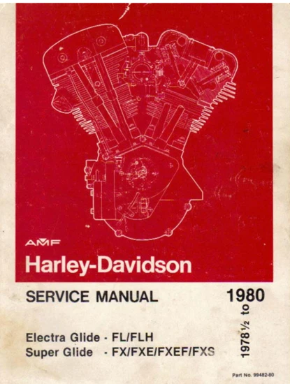 Harley-Davidson 1978 Repair Motorcycle Manuals and Literature for