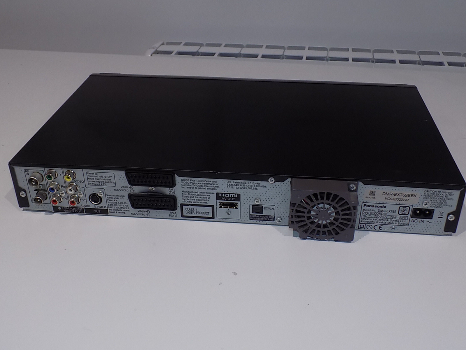 Panasonic DMREX769 DVD HDD Freeview Recorder 160GB Black Genuine