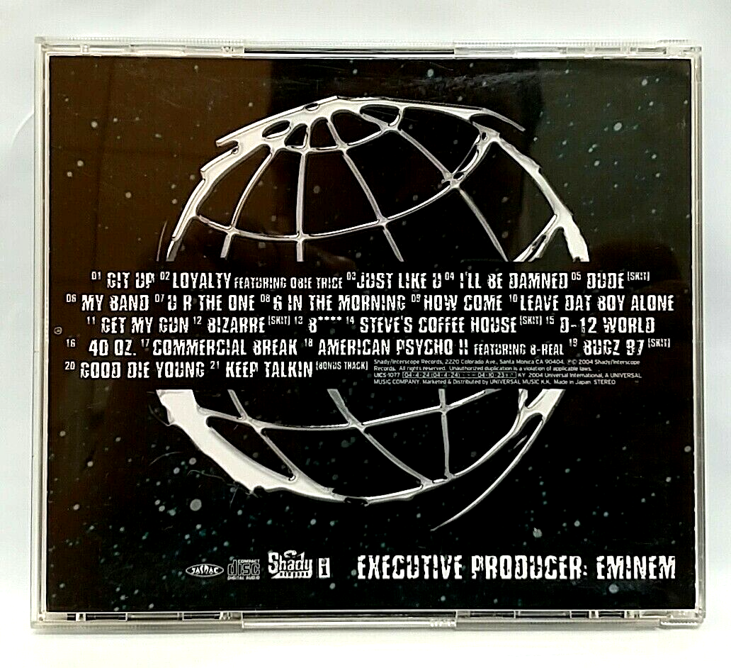 CD) D12 – D12 World, UICS-1077, Album, Bonus Track, Obi, Rare