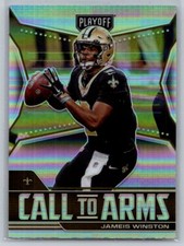 2021 Panini Playoff #CA-JWI Jameis Winston Call to Arms Silver SAINTS