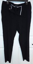 Metaphor Women's Black Dress Pant Size 12 with 4 Pockets Excellent Condition EUC