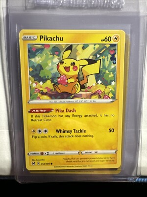 Carte Pokemon - Pikachu 052/196 - Origine Perdue EB11