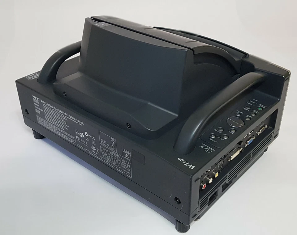 NEC WT600 PROJECTOR was also marked as " Dukane ImagePro 9066". Lamps 82% Life - Image 3 of 4