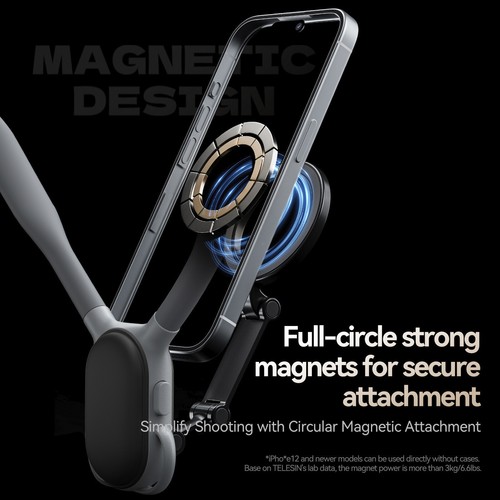 MagneticNeck Halter Bracket Quick Release First-Person Perspective Shooting S1 - Photo 4 sur 20