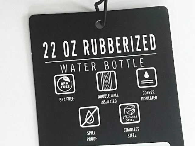 Botella de viaje de agua o bebida 22 oz aislada a prueba de derrames NFL Pittsburgh Steelers Foto 3 de 4