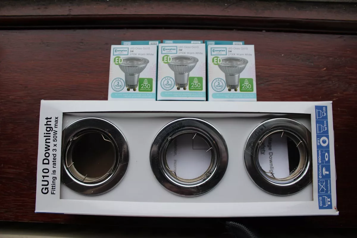 Gu10 on sale downlights white