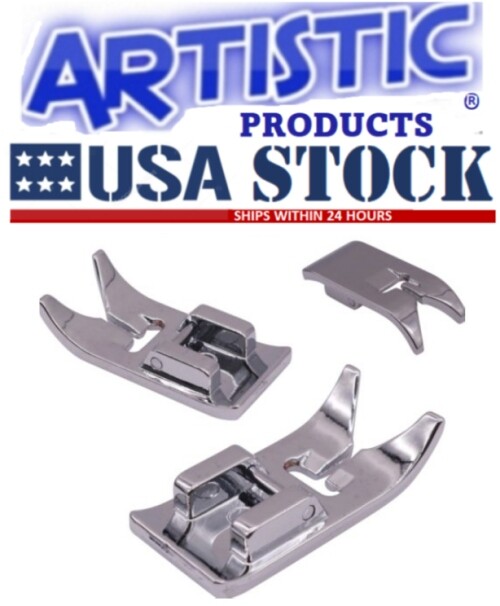 Zig Zag Foot All Purpose Metal ,Snap on Feet #5011-4 Singer