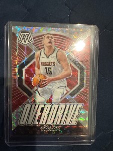 2023-24 Panini Mosaic Overdrive Prizm 12 Nikola Jokic
