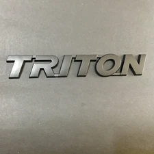 NEW TRITON L200 TRUCK MATTE BLACK EMBLEM BADGE 05 06 07 08 1PIECE