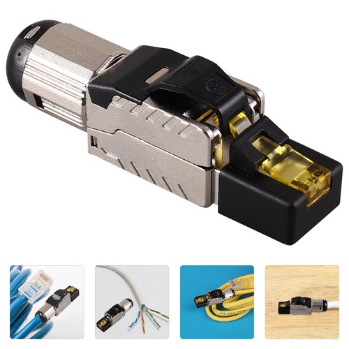 Netzwerk Druckfreier Modularer Kristallkopf RJ45cat6a/7/8 10G - 第 2/12 張圖片