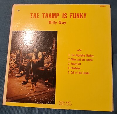 Billy Guy - The Tramp Is Funky (Snake Eyes - SE-9000   U.S.A. 1972) X-Rated