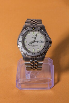 Seiko Alba Vintage 100mm Diver V348-6090 Quartz Watch | eBay