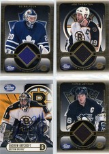 2003/04 PACIFIC CALDER HOCKEY MASTER SET BASE RC JERSEY RELICS AUTO 1-176 RARE