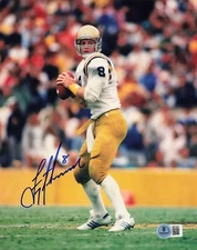 TROY AIKMAN( UCLA/Cowboys)-signed color 8x10 photo-BAS #BR75390