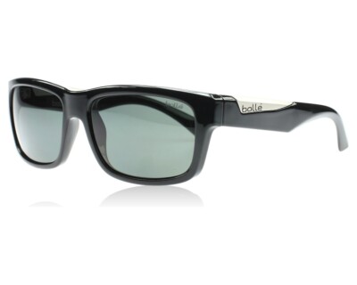 BOLLE JUDE SHINY BLACK POLARIZED TNS GREY OLEO AR