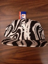 Chicago White Sox Snapback Hat Zebra Zubaz OG Rare USA Vintage Baseball Cap MLB