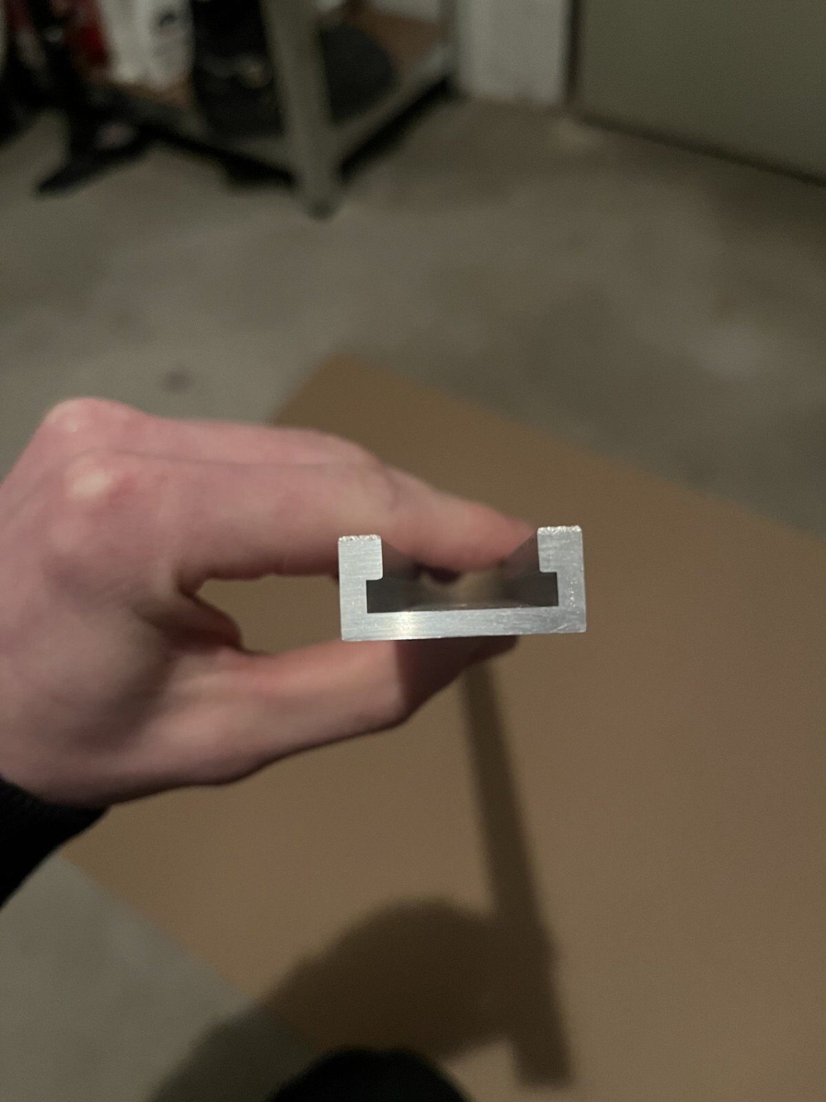 TSchiene 800mm 75Typ TNut Schiene Aluminium Holzbearbeitung