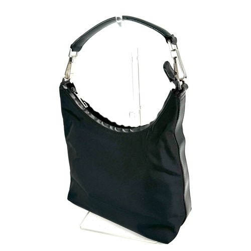 Vintage GUCCI Shoulder Bag Black Nylon Small from Japan - Picture 16 of 24