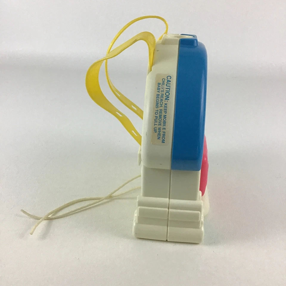 Fisher Price Cuna Móvil Proyector Musical Habitación Infantil Juguete De Colección 1993 Años 90 Foto 4 de 4