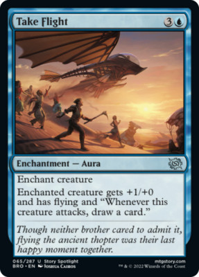 x4 Take Flight BRO MTG 65/287 UNCOMMON M/NM 4x