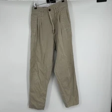 Gitano Vintage Women's Khaki Pants Size 8 Pleated