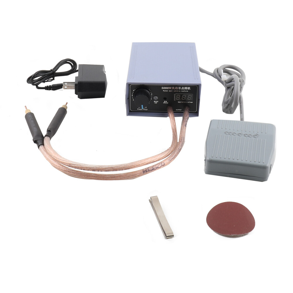 Portable 5000W Mini Spot Welder Machine DIY Kit 18650 Battery Pack Welding Tools